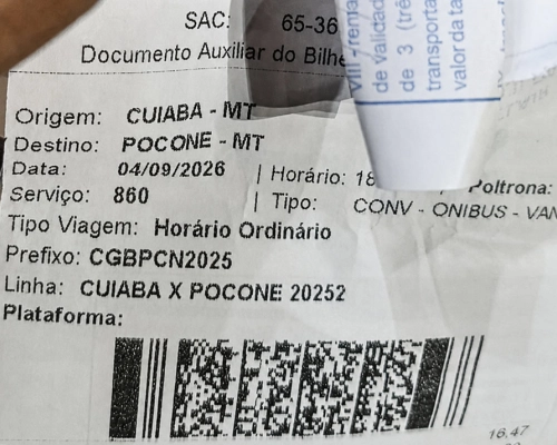 Passageiros de Poconé denunciam empresa de transporte após ônibus não realizar parada em VG